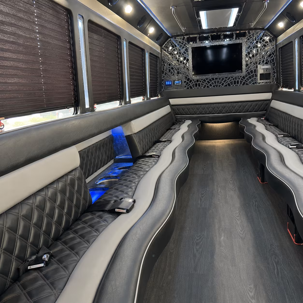 hoover sporting event party bus rental