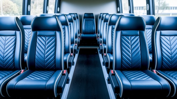 18 passenger minibus inside columbus