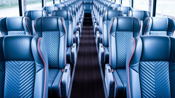 54 passenger charter bus interior marietta