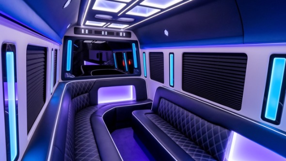 party bus rental inside smyrna